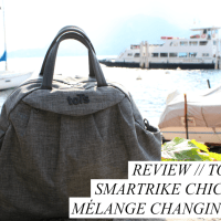 Review // toTS by SmarTrike, Chic Grey Mélange Changing Bag